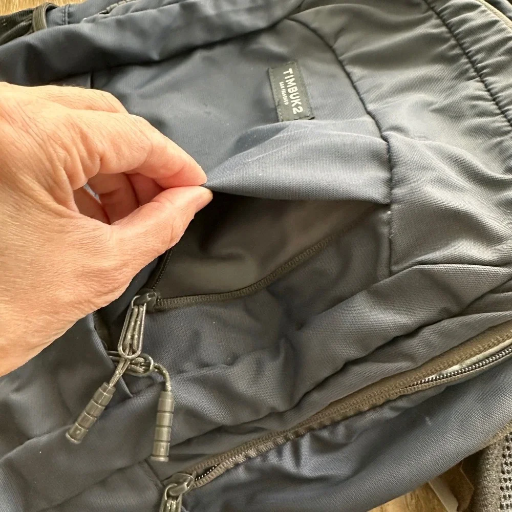 Timbuk2 Parkside Laptop Backpack Navy Blue Sitetracker‎ Company Logo OS Bag
